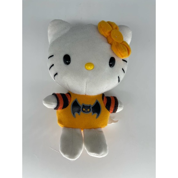 Halloween Hello Kitty 7” 2013 Plush Bat Shirt & Wings, Jakks Pacific Sanrio - Picture 4 of 9